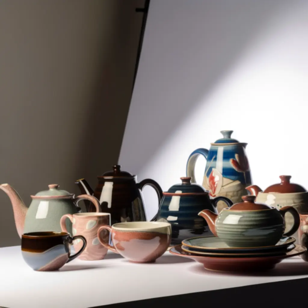 Kubki ceramiczne z uchwytem
